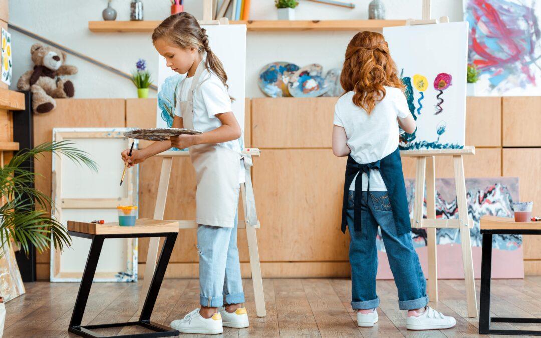 Tuto DIY : Tablier peinture enfant